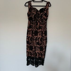 Few Moda lace midi dress. Size S